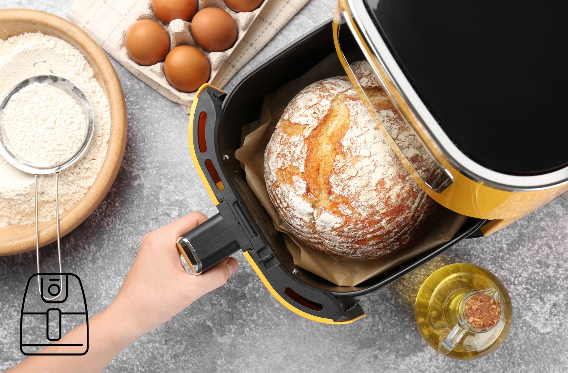 Bakken in de Airfryer