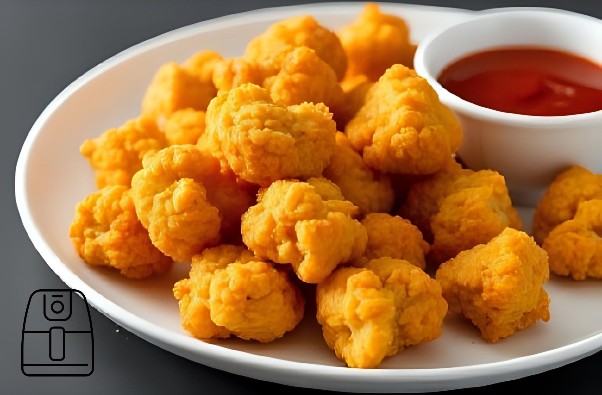 Bloemkool nuggets uit de Airfryer