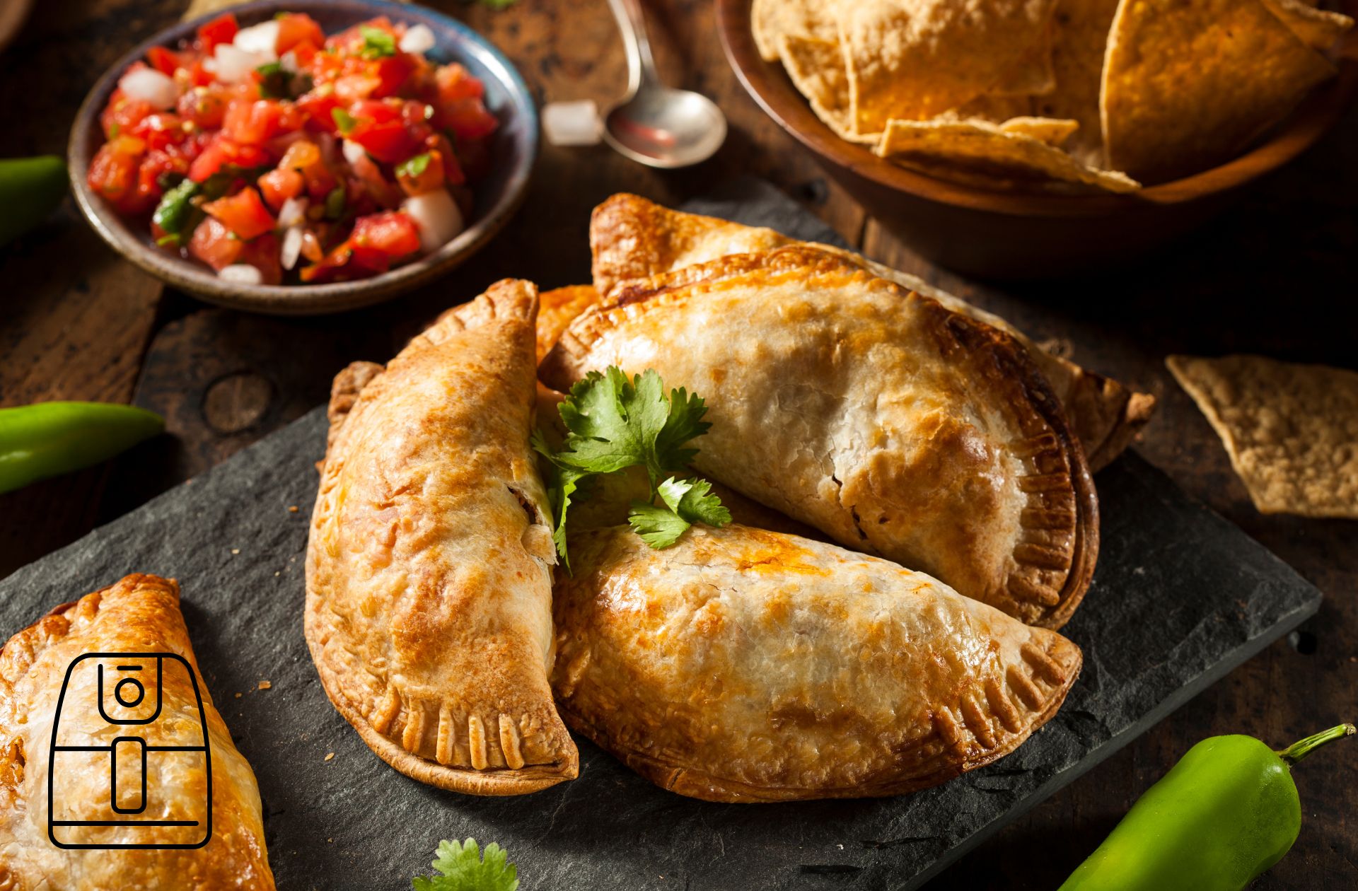 Empanada's uit de Airfryer