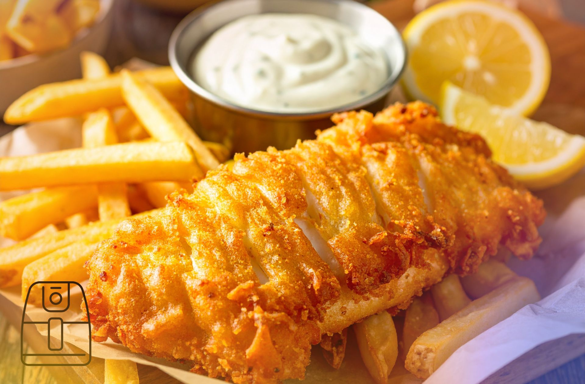 Fish & chips uit de Airfryer