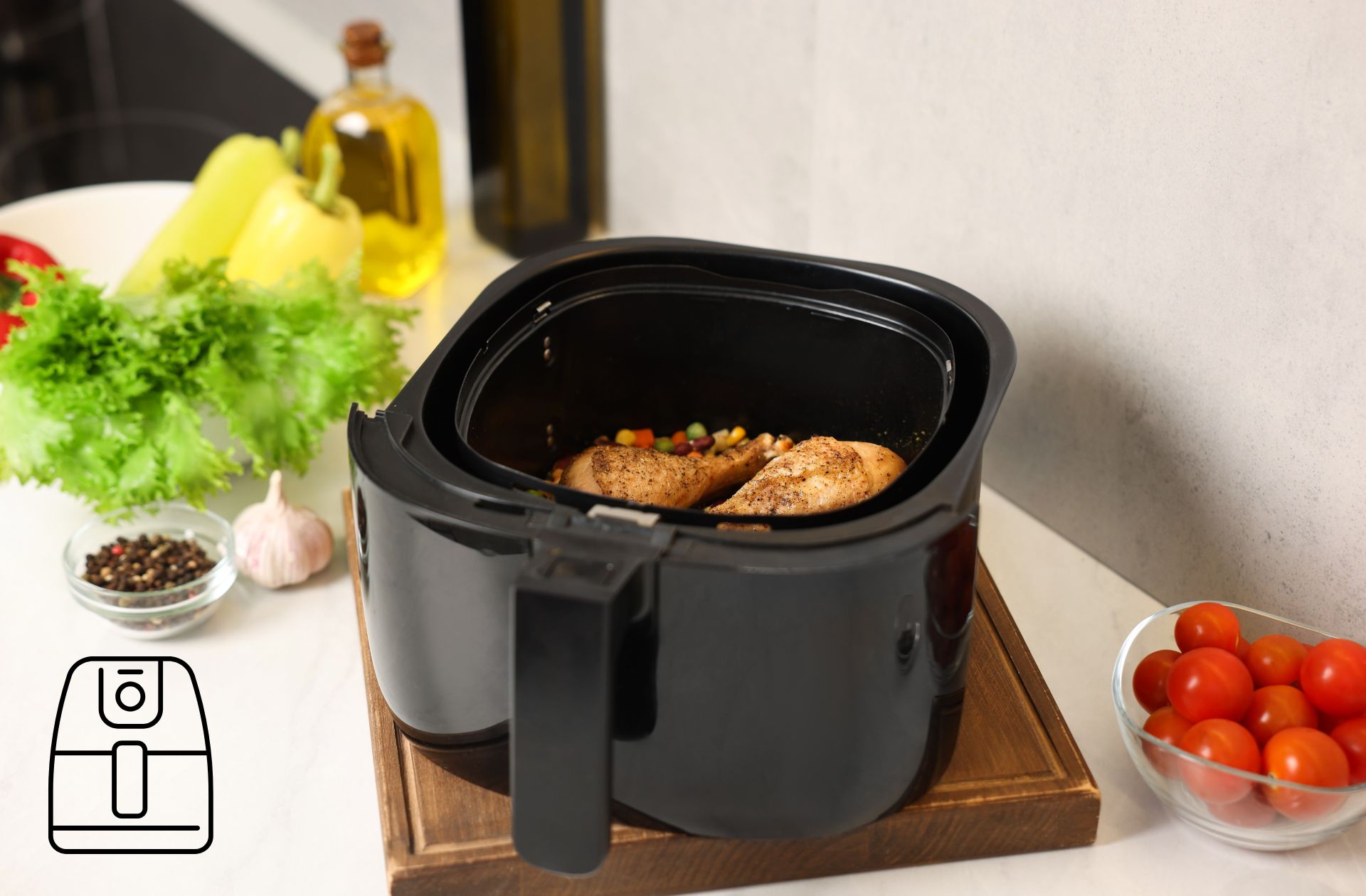 Kipdrumsticks met knoflook