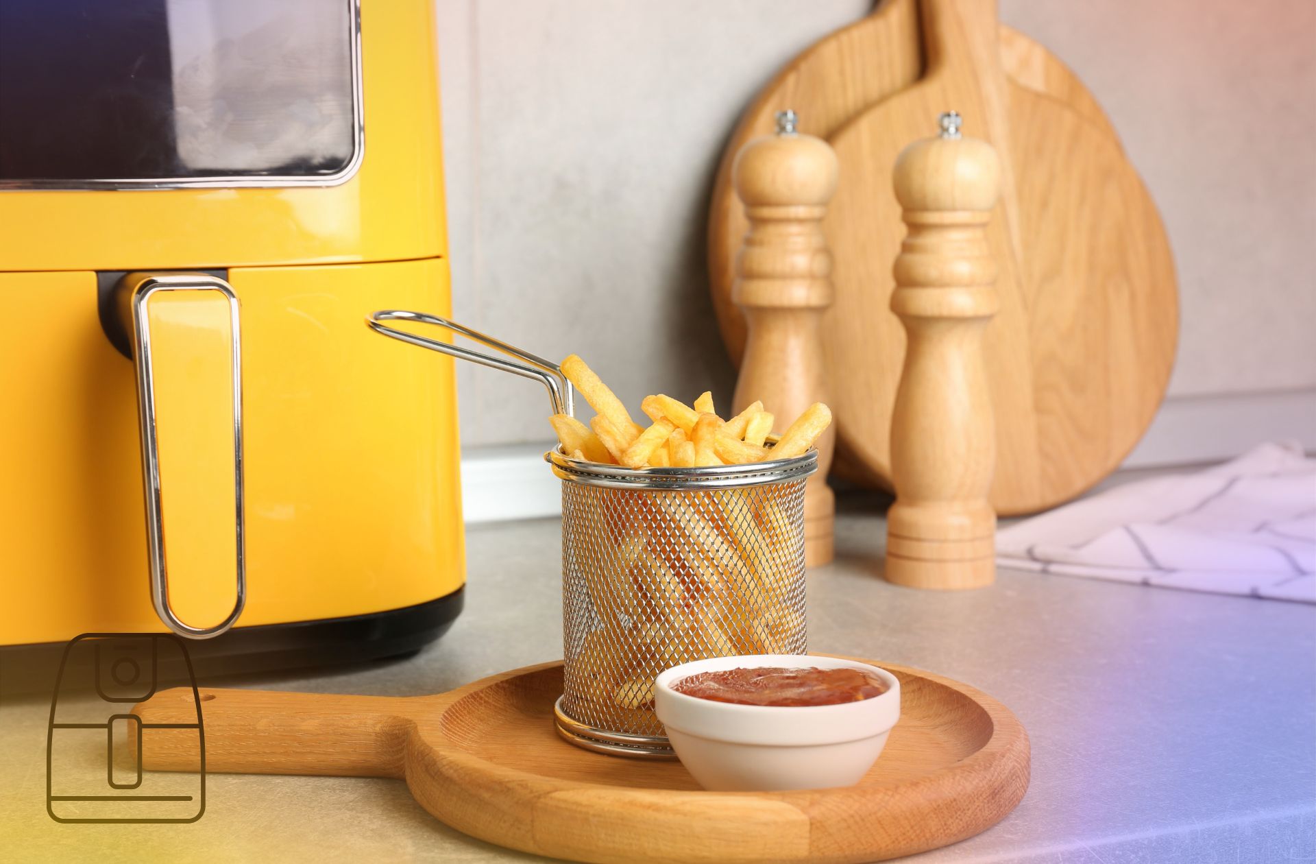 Krokante frietjes uit de Airfryer