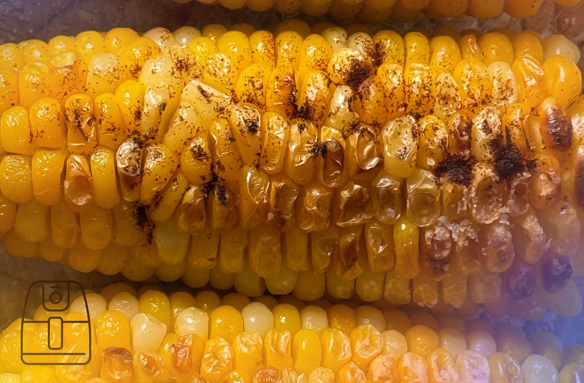 Maiskolven uit de Airfryer