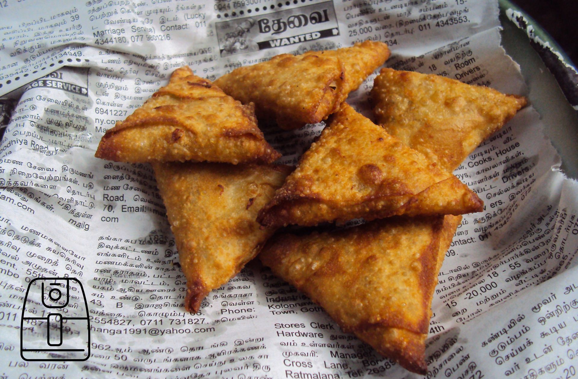 Samosa's uit de Airfryer