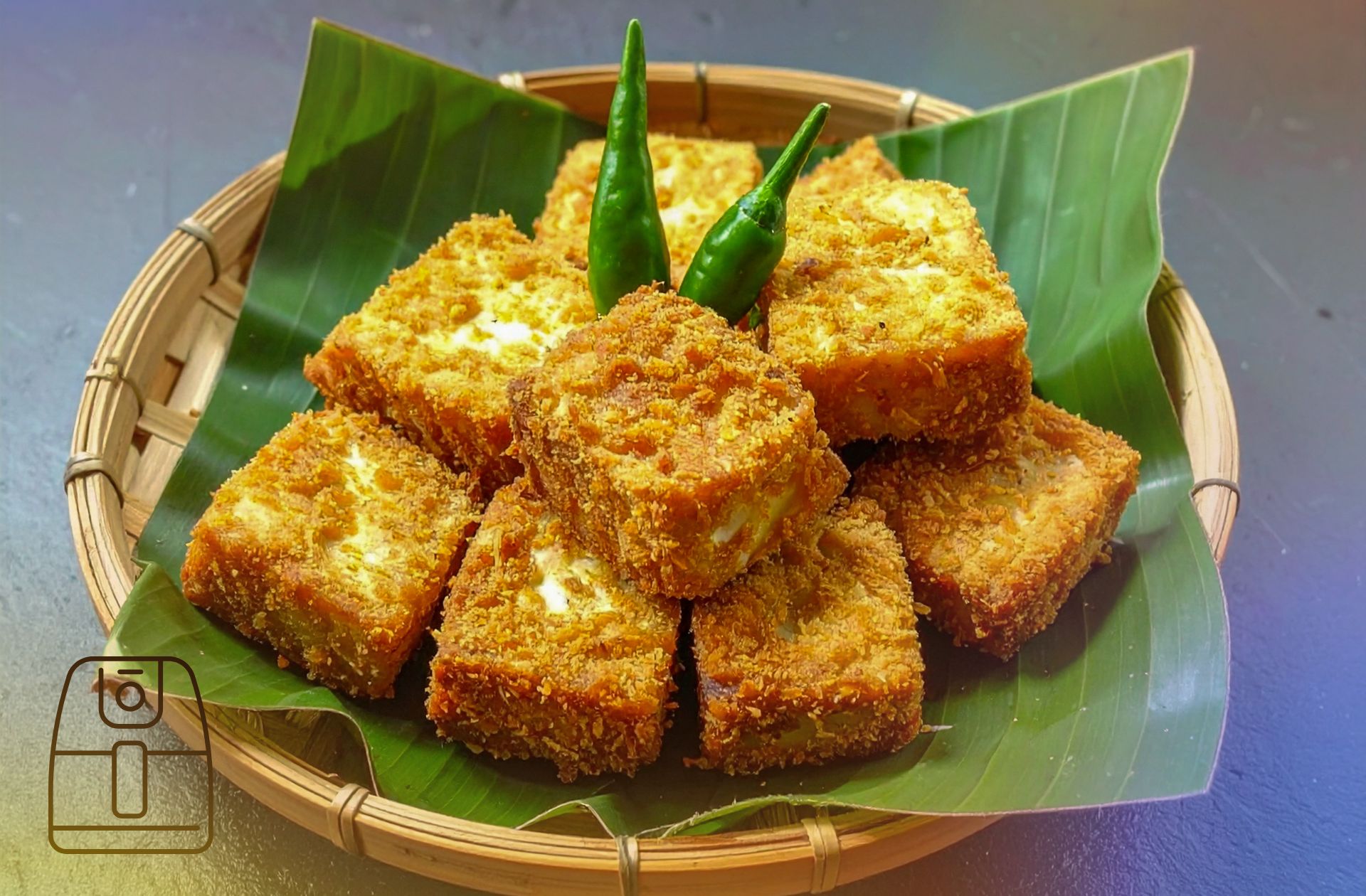 Tofu crispy uit de Airfryer