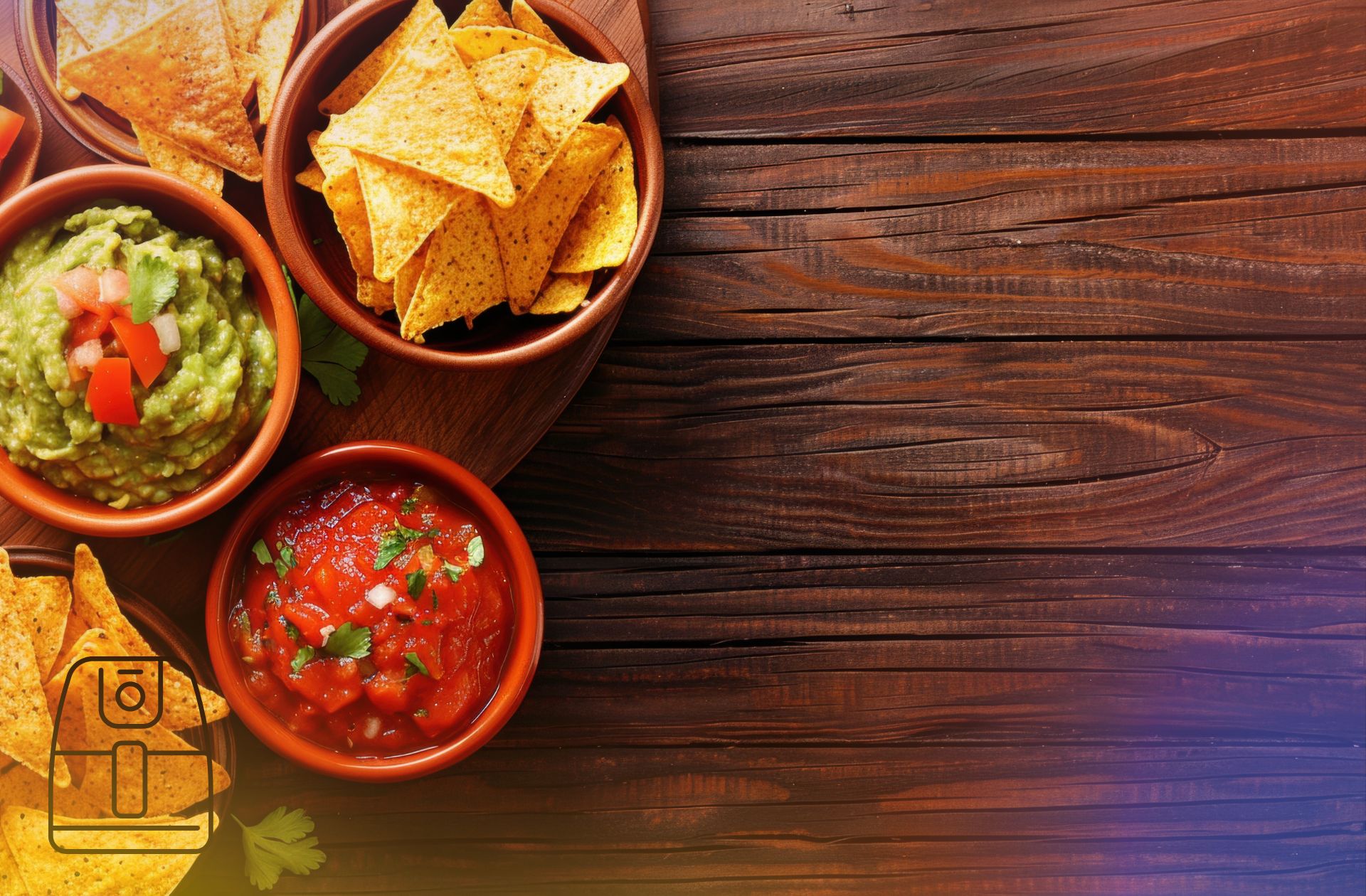 Tortillachips uit de Airfryer