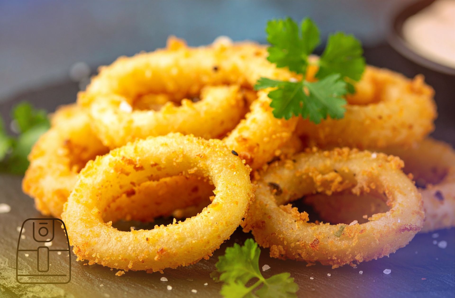 Uienringen uit de Airfryer