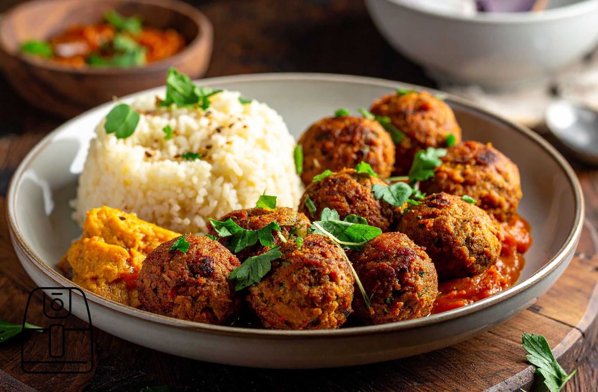Vegan gehaktballetjes uit de Airfryer