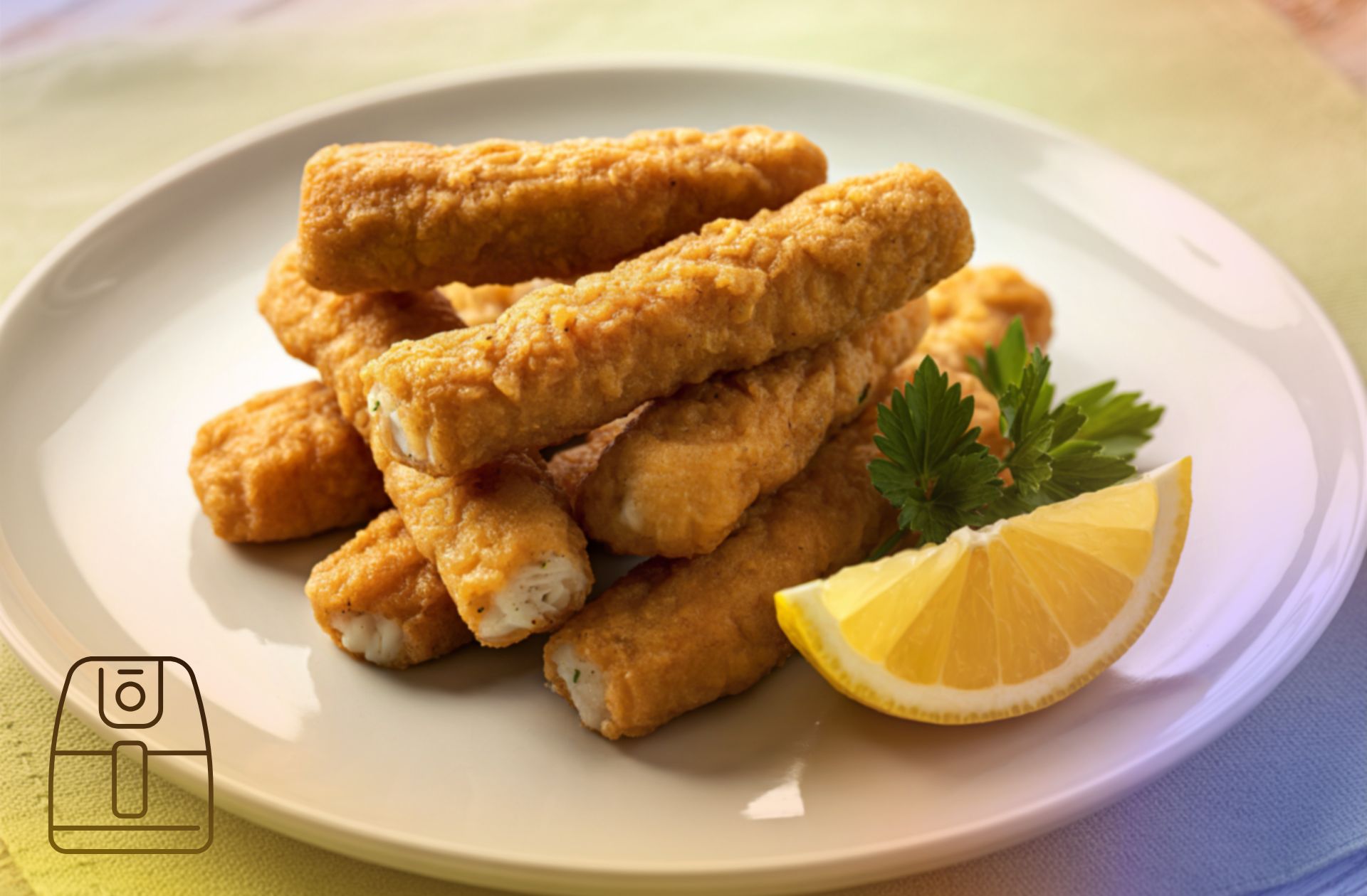 Vissticks zelfgemaakt uit de Airfryer