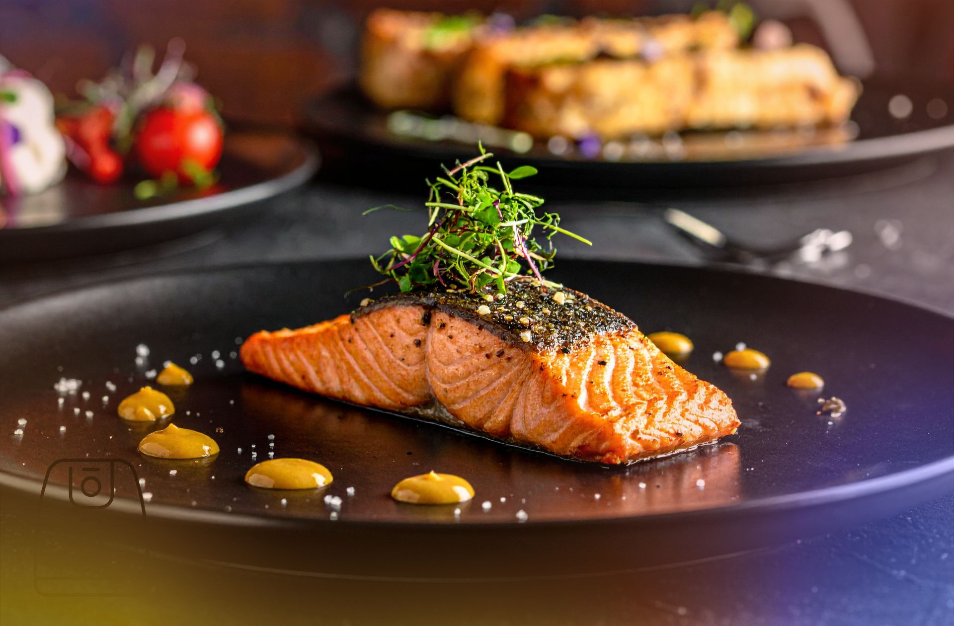 Zalm met honing-mosterd uit de Airfryer