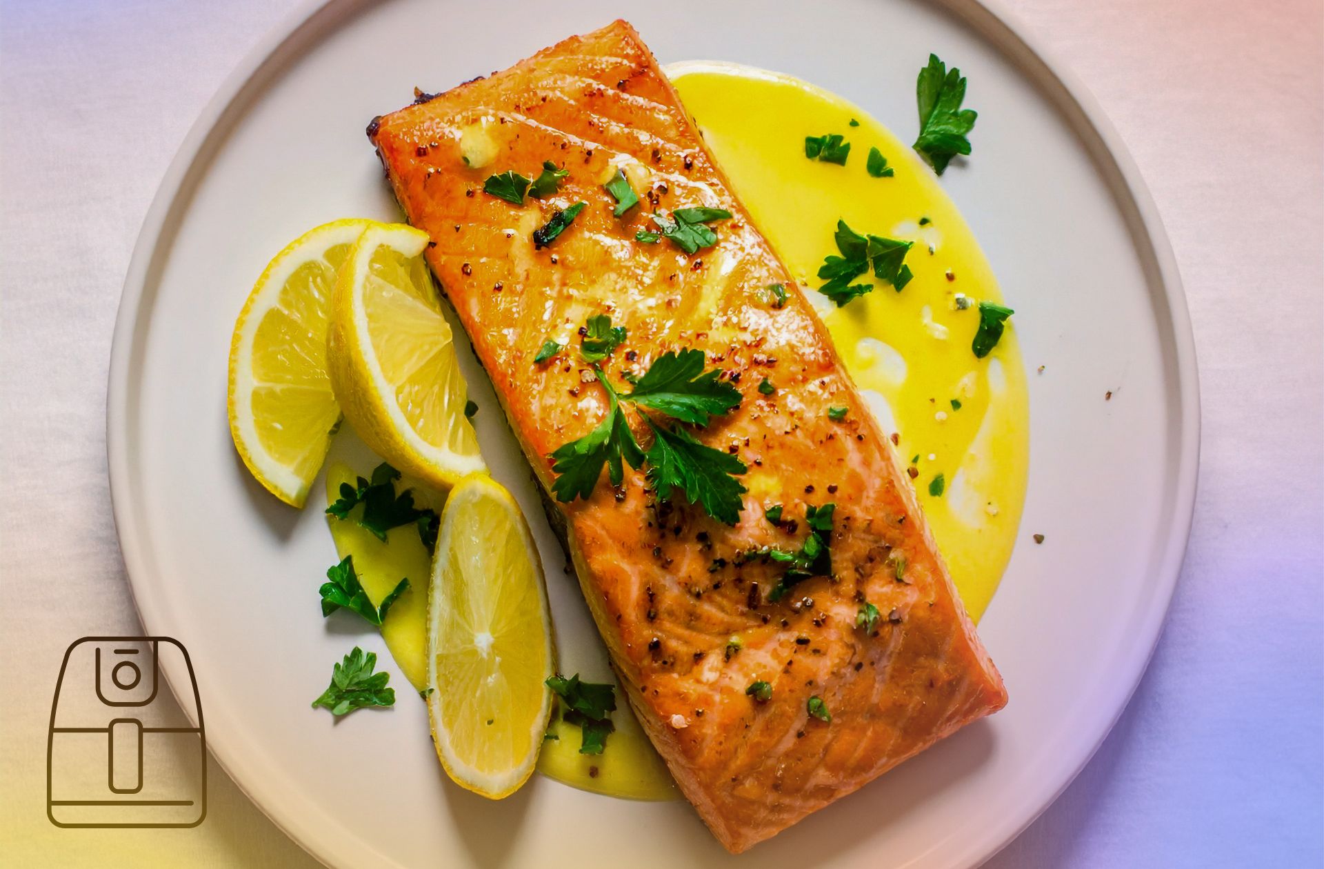 Zalmfilet met citroen uit de Airfryer